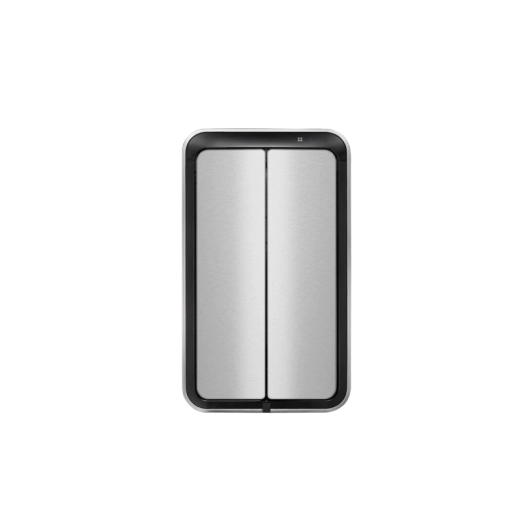 Сензорен кош за разделно събиране Eko Phantom Deluxe 2 x 20 л - матиран 