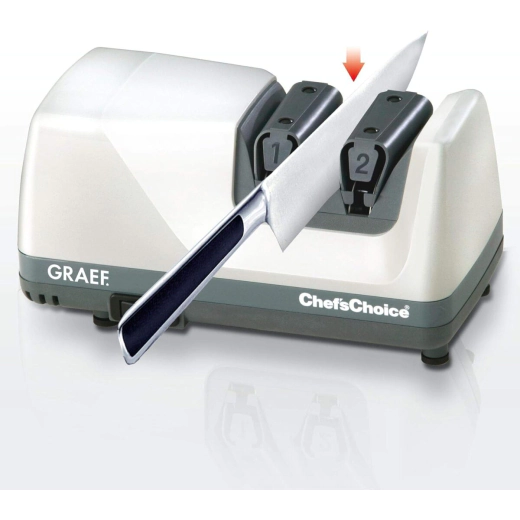 Диамантено електрическо точило за ножове Graef CC105 - бял