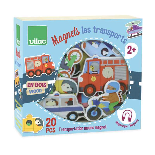 Игра с магнити транспорт Vilac