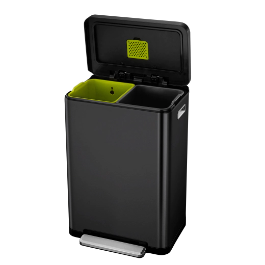 Кош за разделно събиране Eko X-cube 2 х 20 л - черен