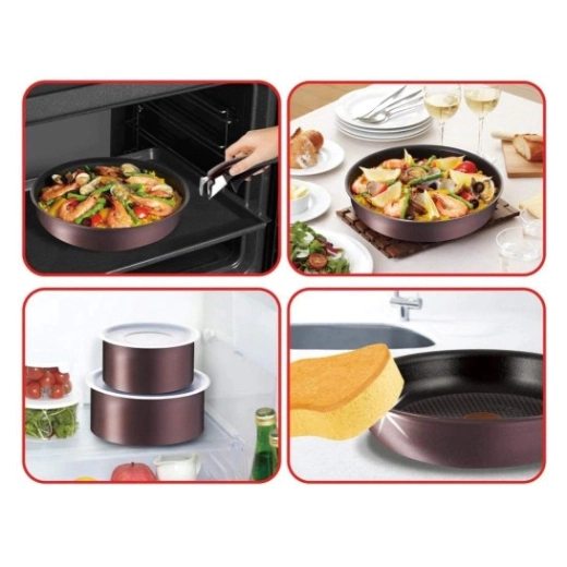 Комплект съдове Tefal Ingenio, 4 части