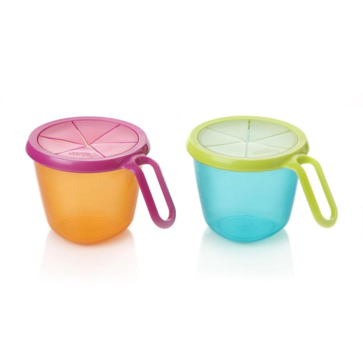 Купа за храна с мек капак и дръжка Tommee Tippee Snack & Go 12м+