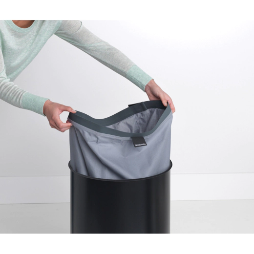 Торба за кош за пране Brabantia Grey, 50-60 л