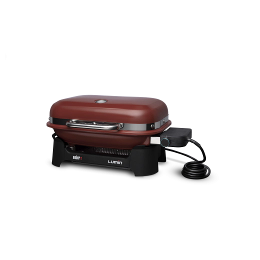 Електрическо барбекю Weber Lumin Compact, червен цвят