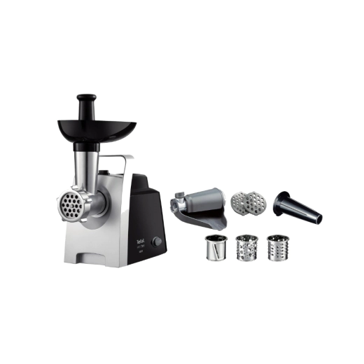 Месомелачка Tefal NE109838 с приставки за наденица, доматен сок и зеленчуци, 1400 W
