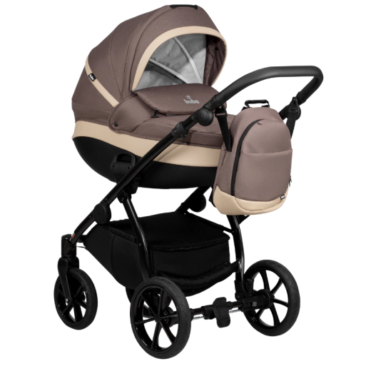 Бебешка количка Buba Zaza 3в1 - 024 Coffee Brown