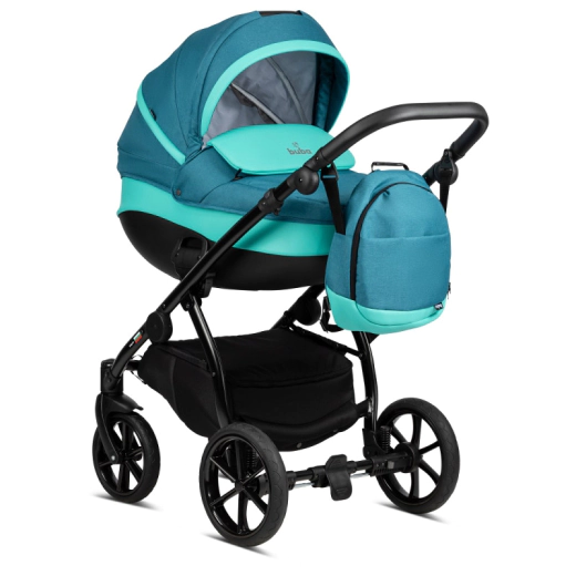 Бебешка количка Buba Zaza 3в1- 026 Sea Blue