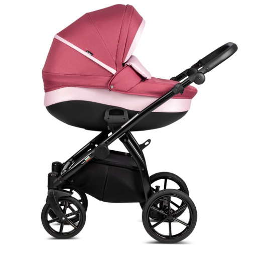 Бебешка количка Buba Zaza 3в1 - 336 Berry