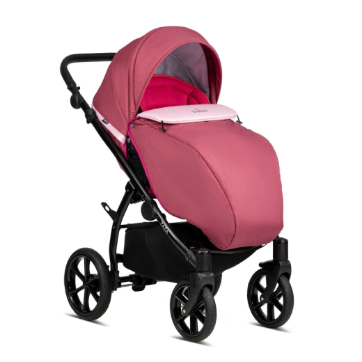 Бебешка количка Buba Zaza 3в1 - 336 Berry