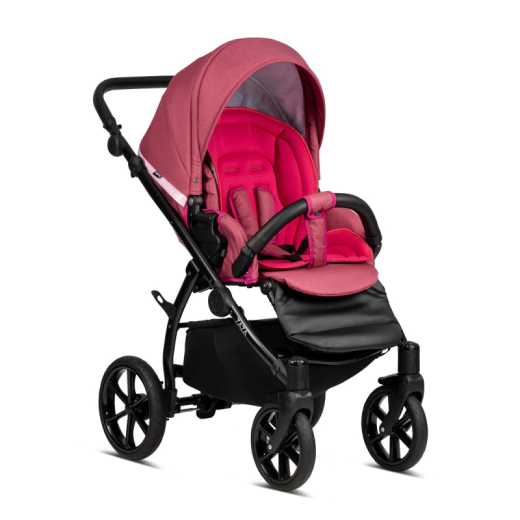 Бебешка количка Buba Zaza 3в1 - 336 Berry