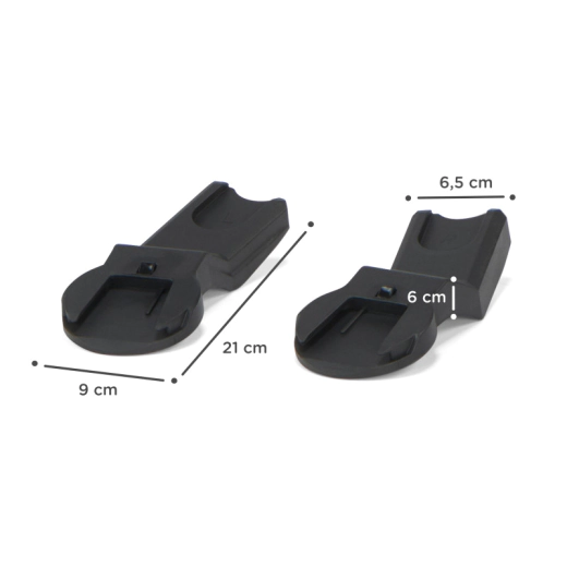Бебешка количка Kinderkraft NEA 2в1, Midnight Black