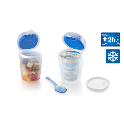 Контейнер за съхранение с охладител Snips Yogurt Ice Box 0,5 л