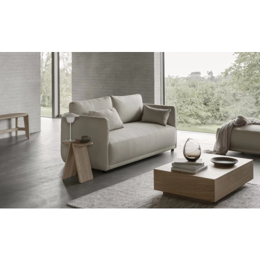 Стъклена ваза Blomus Drop, 19 см - цвят опушено сиво