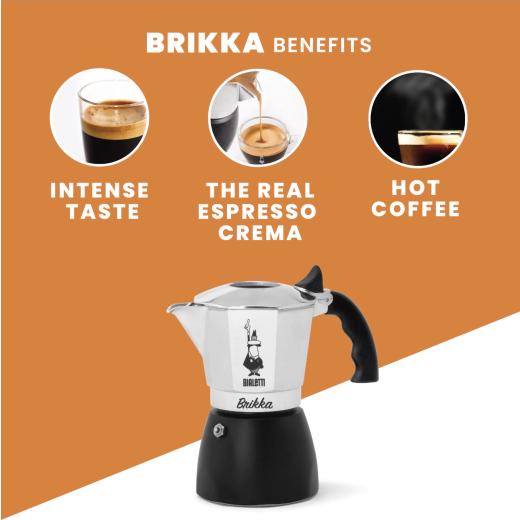 Кафеварка Bialetti Brikka New 2 чаши