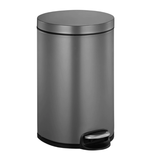Кош за отпадъци с педал EKO EUROPE Serene platinum - 20 л