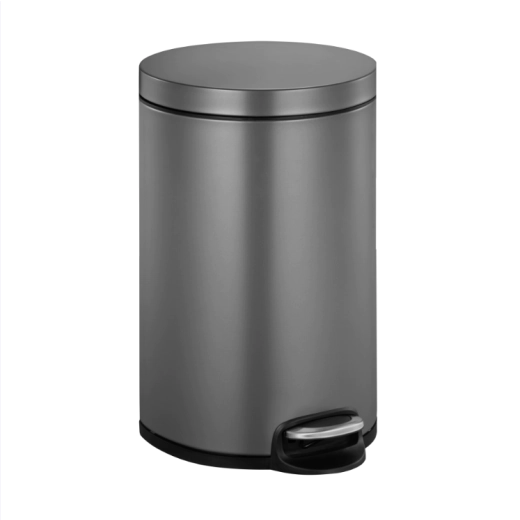 Кош за отпадъци с педал EKO EUROPE Serene platinum - 8 л