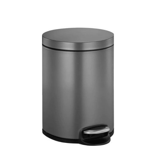 Кош за отпадъци с педал EKO EUROPE Serene platinum - 5 л