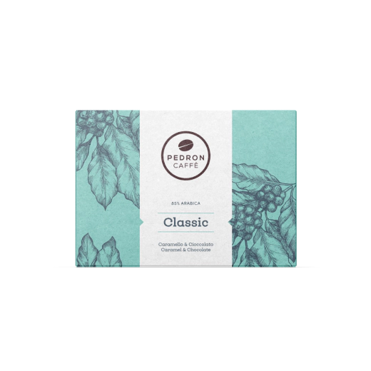 Хартиени дозети Pedron Caffè Classic 85% Арабика, 100 броя х 7,5 г