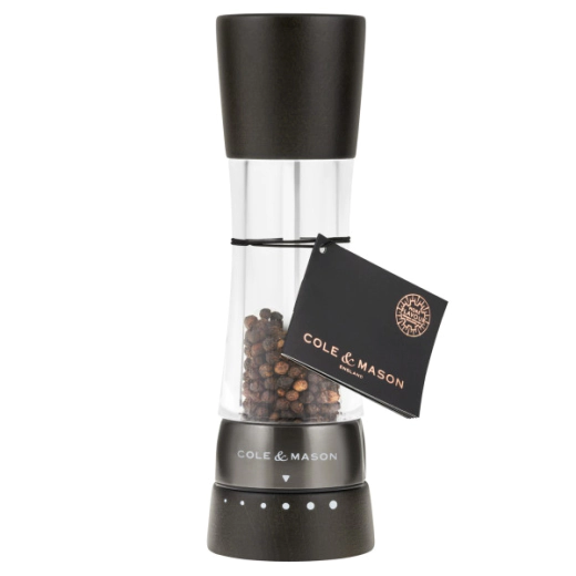 Мелничка за пипер Cole&Mason Derwent black wood - 19 см, цвят черен