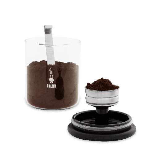 Стъклен буркан за съхранение на кафе Bialetti 250 г