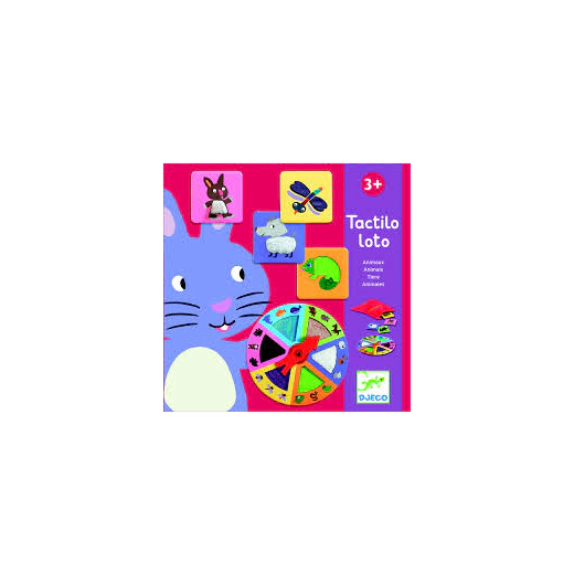 Образователна игра Djeco Tactilo Loto