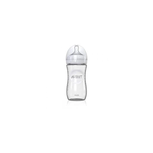 Шише за хранене Philips AVENT Natural стъклено 240 мл