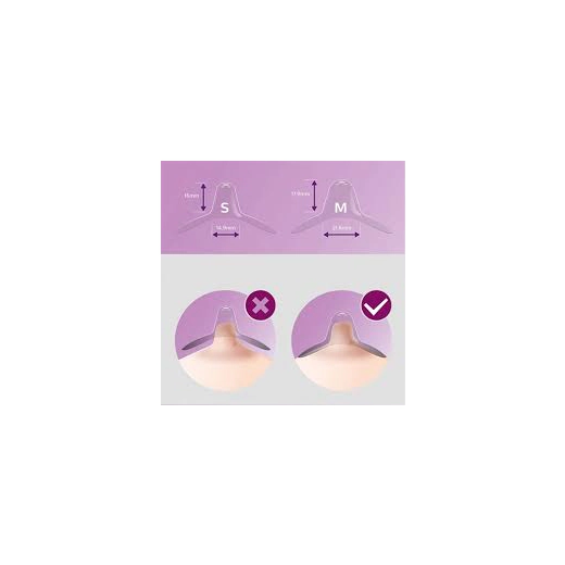 Силиконови протектори за зърна Philips AVENT - средни