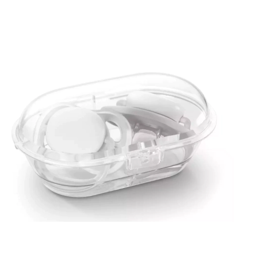 Ортодонтични залъгалки Philips AVENT Ultra Air + стерилизаторна кутия (6-18 м), кит/морска звезда, 2 броя