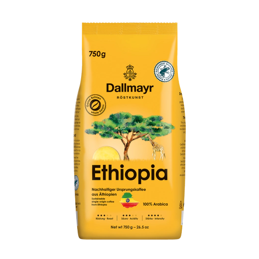 Кафе на зърна Dallmayr Ethiopia, 750 г