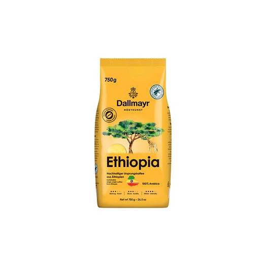Кафе на зърна Dallmayr Ethiopia, 750 г