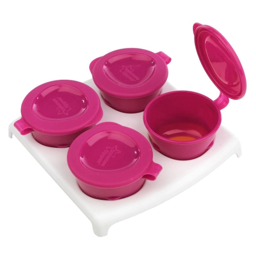 Контейнер за съхранение на храна във фризер Tommee Tippee 4м+