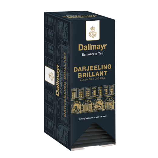 Черен чай Dallmayr Darjeeling Brilliant 25 пакетчета