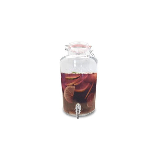 Стъклен диспенсър за напитки Vin Bouquet/Nerthus 8 л