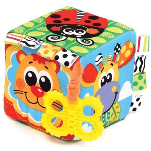 Меко кубче Playgro 'Забавление с приятели'