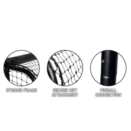Футболна врата Dunlop - 240х160х85 см