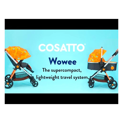 Бебешка количка 2в1 Cosatto CT4524B WOWEE Club Tropicana + чанта