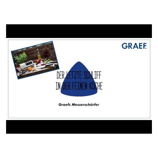 Диамантено електрическо точило за ножове Graef CC105 - бял