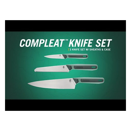 Комплект къмпинг ножове Gerber Compleat, 3 броя