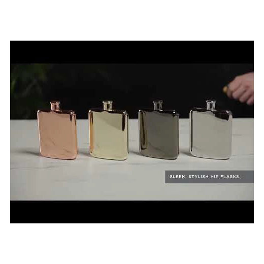 Бутилка за алкохол Viski Flasks GunMetal