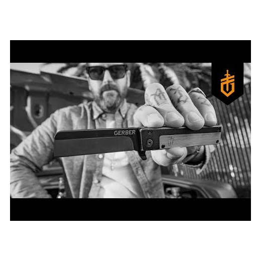Сгъваем нож Gerber Quadrant Modern с бамбукова дръжка