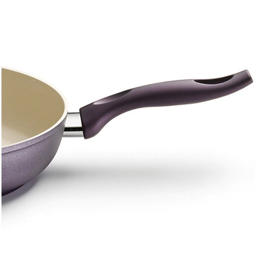 Тиган с незалепващо керамично покритие Kelomat CeraMic Induktion Purple - 28 см