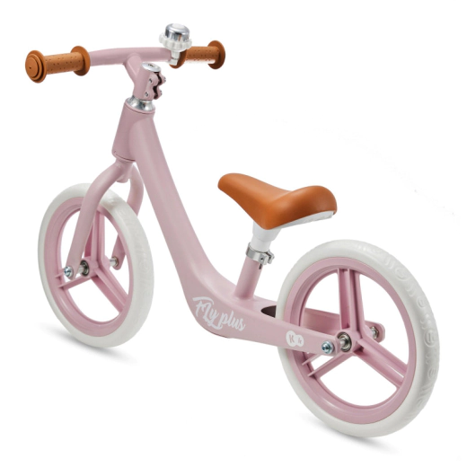 Колело за баланс Kinderkraft Fly Plus - Powder Pink