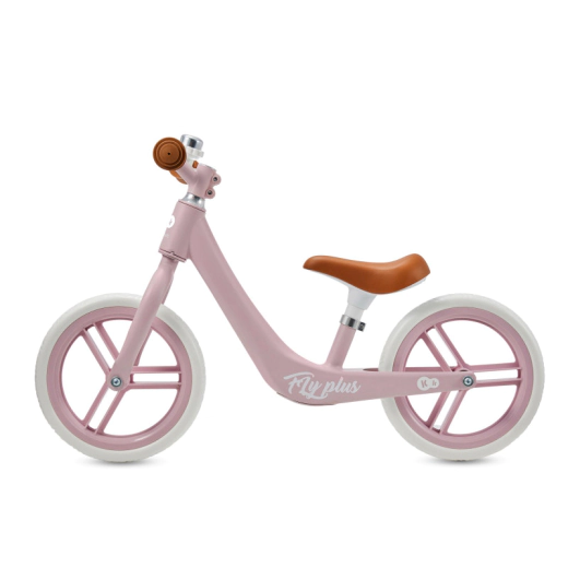 Колело за баланс Kinderkraft Fly Plus - Powder Pink