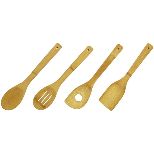 Сет бамбукови прибори за готвене Brio Bamboo - 4 броя