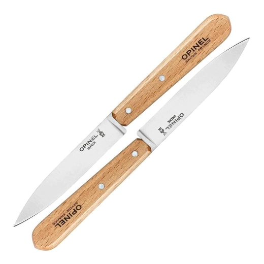 Комплект 2 ножа Opinel, инокс, бук