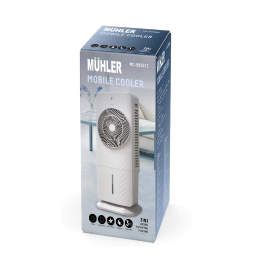 Мобилен охладител Muhler MC-5055RC - дигитален, 4 л