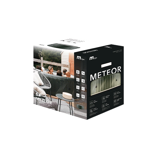 Надуваемо джакузи Meteor - кръгло, 204 х 0.70 см