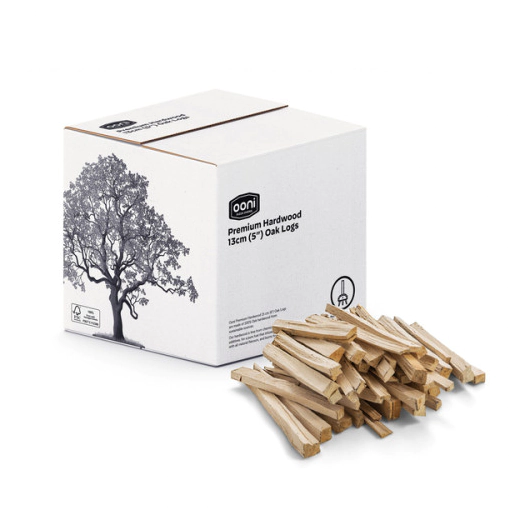 Дъбови дърва Ooni Premium, средно 13 см