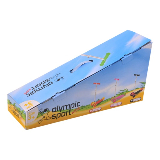 Тротинетка с 3 колела Olympic Sport - червена