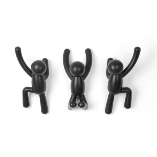 Комплект от 3 броя закачалки за стена Umbra Buddy